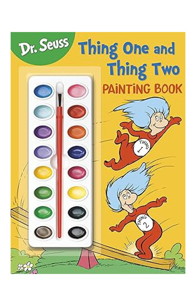 Thing One and Thing Two Painting Book